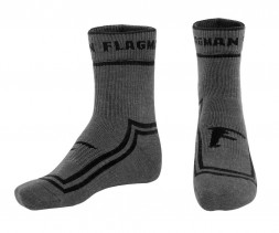 Шкарпетки трекінгові Flagman Extra Heat Merino Wool Midle black